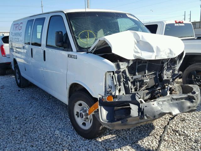 1GTW7GBA5B1189343 - 2011 GMC SAVANA G25 WHITE photo 1