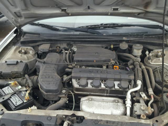 2HGES26763H618036 - 2003 HONDA CIVIC EX ვერცხლისფერი ფოტო 7
