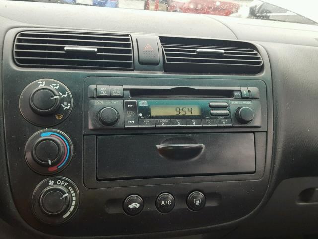 2HGES26763H618036 - 2003 HONDA CIVIC EX ვერცხლისფერი ფოტო 9