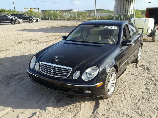 WDBUF56J36A973789 - 2006 MERCEDES-BENZ E 350 BLACK photo 2