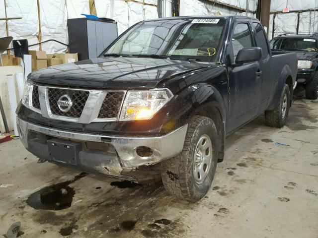 1N6AD06W77C427623 - 2007 NISSAN FRONTIER K BLACK photo 2