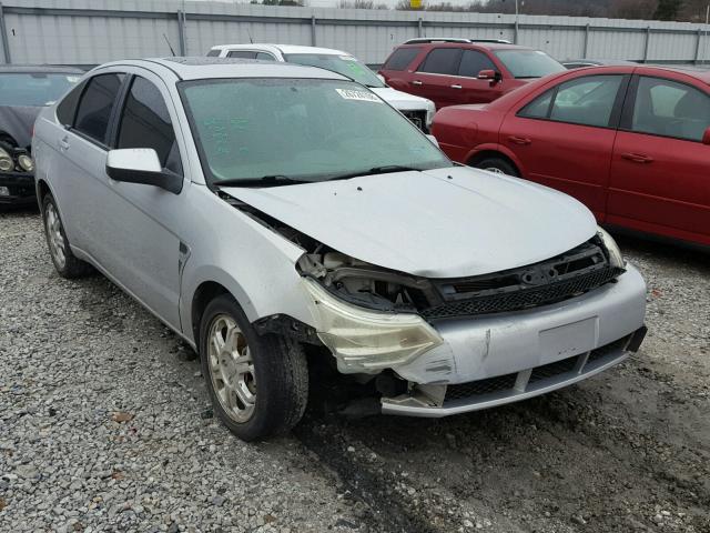 1FAHP35N78W101524 - 2008 FORD FOCUS SE SILVER photo 1