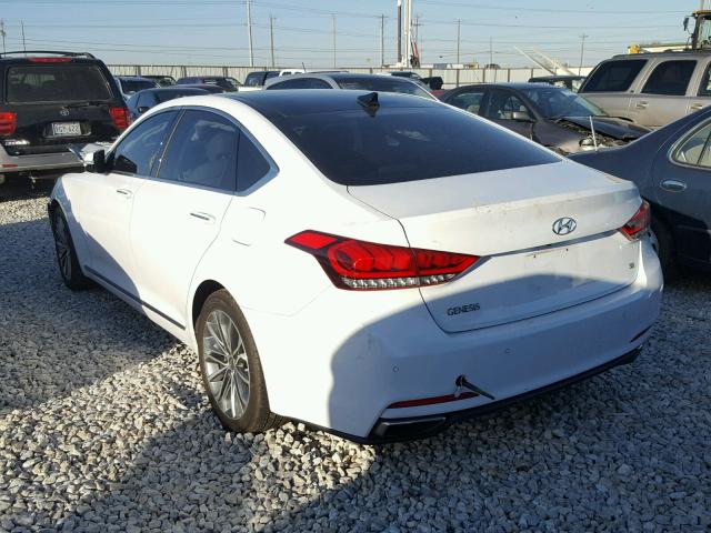 KMHGN4JE2FU097555 - 2015 HYUNDAI GENESIS 3. WHITE photo 3