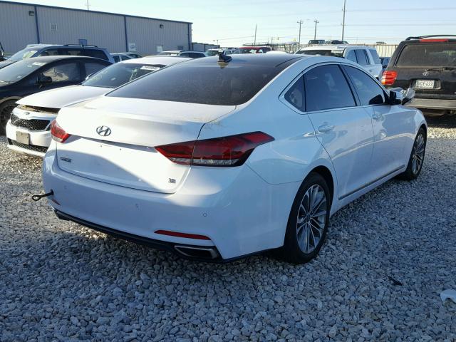 KMHGN4JE2FU097555 - 2015 HYUNDAI GENESIS 3. WHITE photo 4