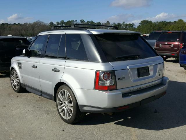 SALSK2D40BA298275 - 2011 LAND ROVER RANGE ROVE SILVER photo 3