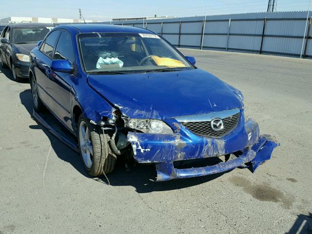 1YVFP80C445N90169 - 2004 MAZDA 6 I BLUE photo 1