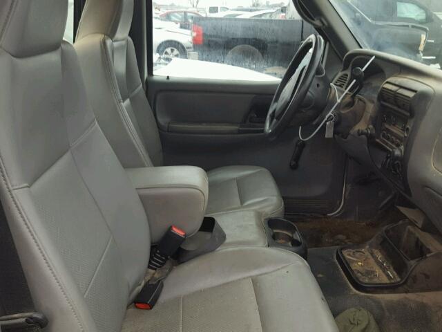 1FTYR10D19PA23759 - 2009 FORD RANGER WHITE photo 5