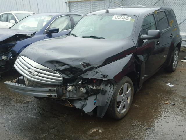 3GNBAADBXAS554509 - 2010 CHEVROLET HHR LS BLACK photo 2