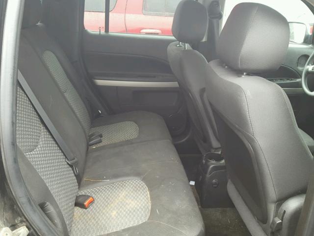 3GNBAADBXAS554509 - 2010 CHEVROLET HHR LS BLACK photo 6