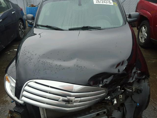3GNBAADBXAS554509 - 2010 CHEVROLET HHR LS BLACK photo 7