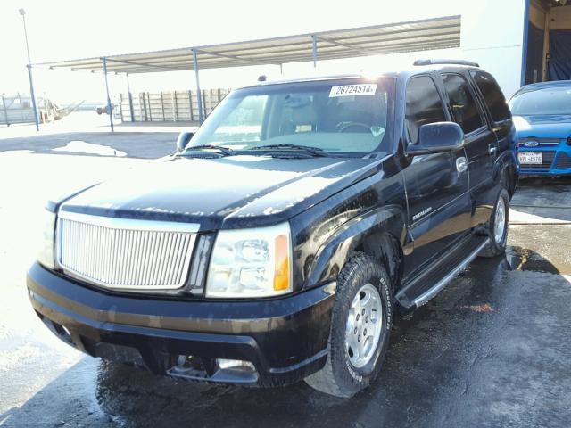 1GYEC63T54R136867 - 2004 CADILLAC ESCALADE L BLACK photo 2