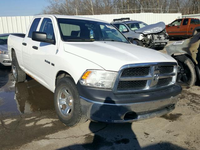 1D7RV1GT9AS261704 - 2010 DODGE RAM 1500 WHITE photo 1