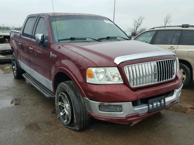 5LTPW18506FJ09869 - 2006 LINCOLN MARK LT RED photo 1