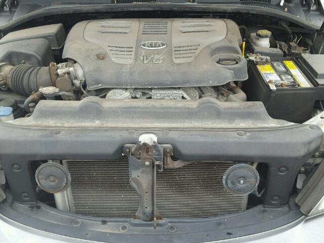 KNDJC736775707288 - 2007 KIA SORENTO EX SILVER photo 7