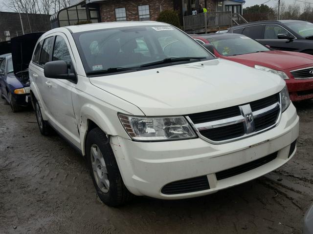 3D4PG4FB4AT194386 - 2010 DODGE JOURNEY SE WHITE photo 1