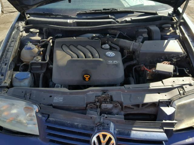 3VWSK69M03M050259 - 2003 VOLKSWAGEN JETTA GLS BLUE photo 7