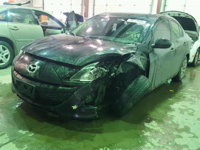 JM1BL1UF5B1494650 - 2011 MAZDA 3 I BLACK photo 2