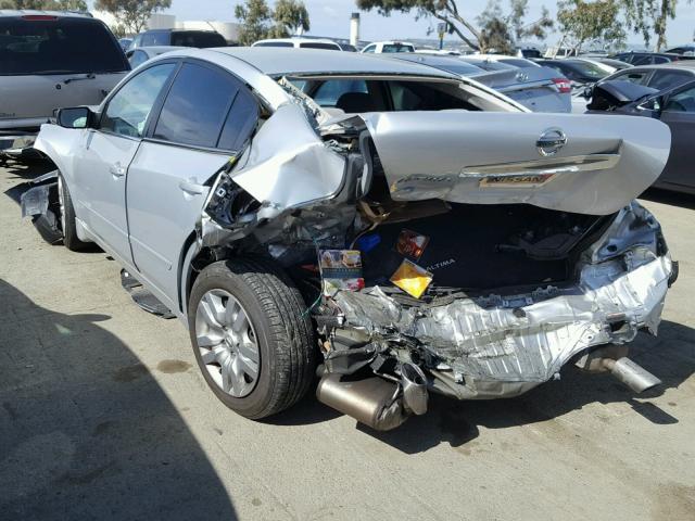 1N4AL2AP8CC260996 - 2012 NISSAN ALTIMA BAS SILVER photo 3