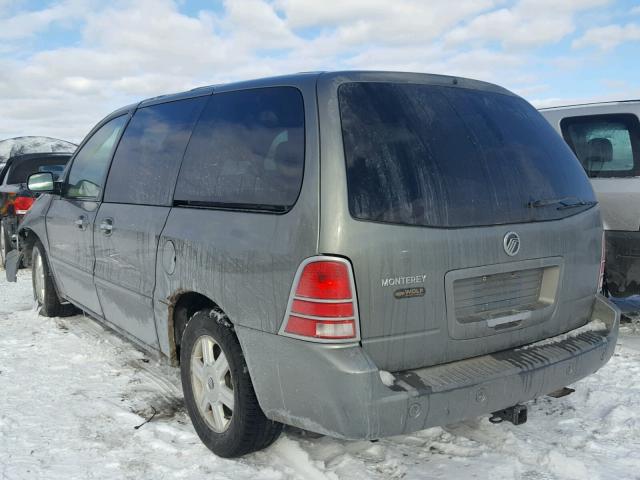 2MRZA20234BJ02573 - 2004 MERCURY MONTEREY GREEN photo 3