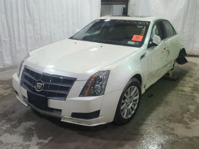 1G6DG5EY6B0102854 - 2011 CADILLAC CTS LUXURY WHITE photo 2