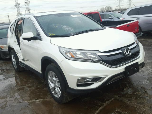 5J6RM4H73GL038202 - 2016 HONDA CR-V EXL WHITE photo 1