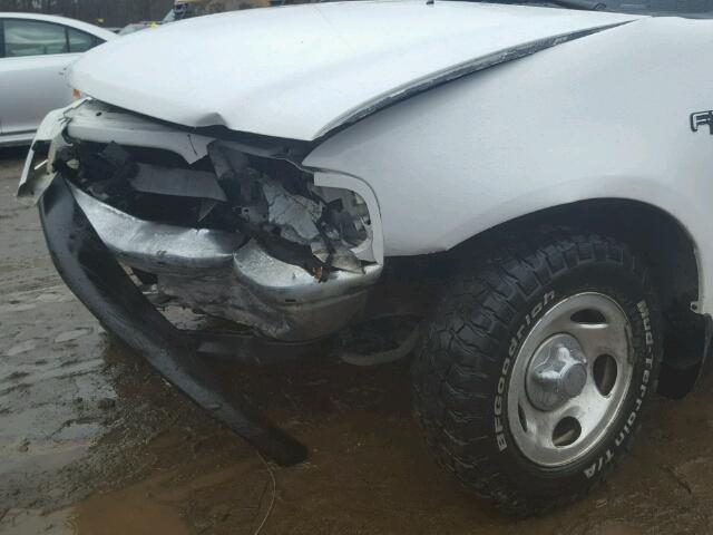 1FTDF0764VKA37316 - 1997 FORD F150 Սպիտակ լուսանկար 9