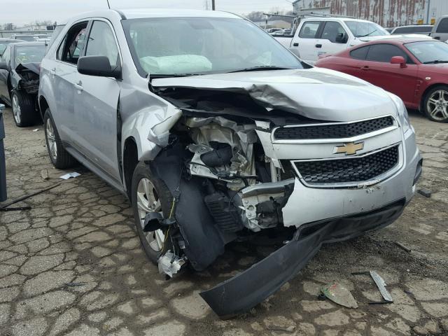 2GNALAEK5F6390094 - 2015 CHEVROLET EQUINOX LS SILVER photo 1