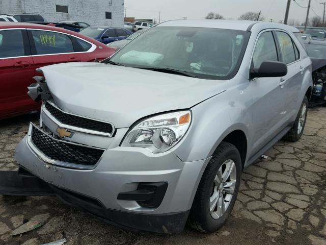 2GNALAEK5F6390094 - 2015 CHEVROLET EQUINOX LS SILVER photo 2