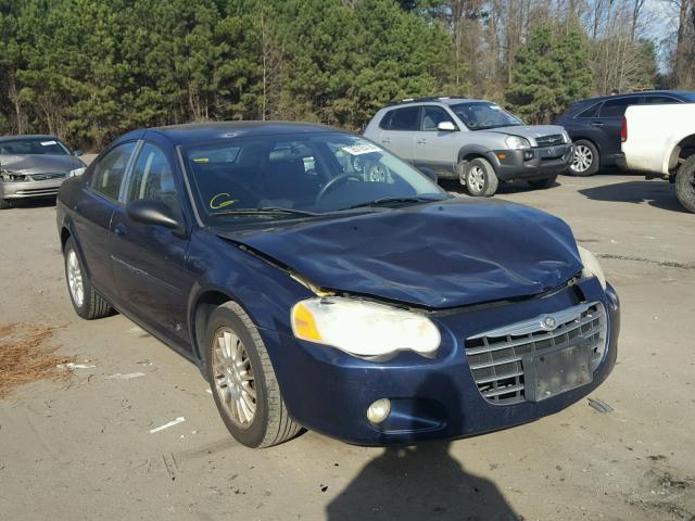 1C3EL56RX5N630221 - 2005 CHRYSLER SEBRING TO BLUE photo 1