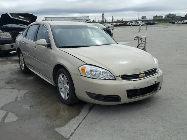 2G1WB5EK7B1328673 - 2011 CHEVROLET IMPALA LT GOLD photo 1