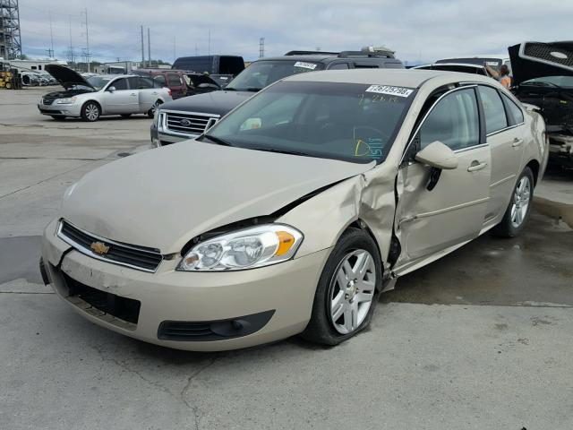 2G1WB5EK7B1328673 - 2011 CHEVROLET IMPALA LT GOLD photo 2