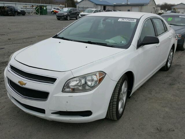 1G1ZA5EU7CF313795 - 2012 CHEVROLET MALIBU LS Ağ foto 2