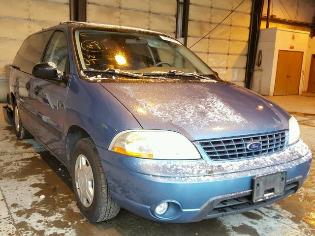 2FMZA51463BB40278 - 2003 FORD WINDSTAR L BLUE photo 1