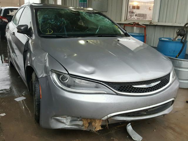 1C3CCCAB2GN160386 - 2016 CHRYSLER 200 LIMITE SILVER photo 1