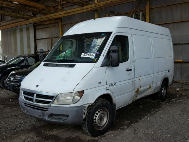 WD0PD644665940499 - 2006 DODGE SPRINTER 2 WHITE photo 2