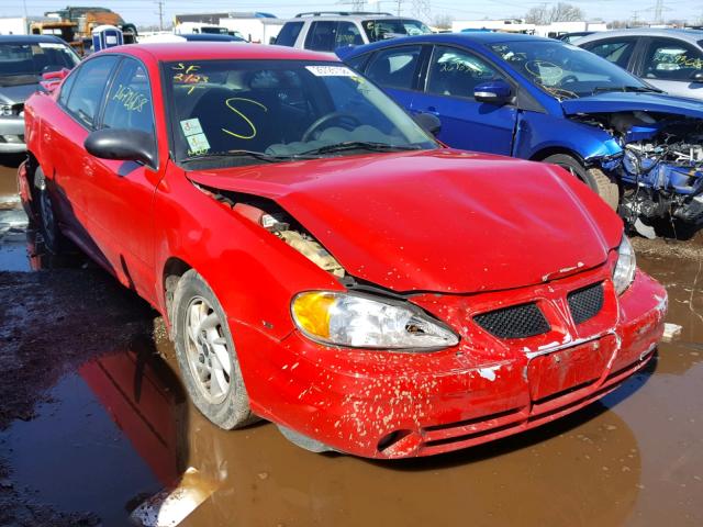 1G2NF52E83C293261 - 2003 PONTIAC GRAND AM S RED photo 1