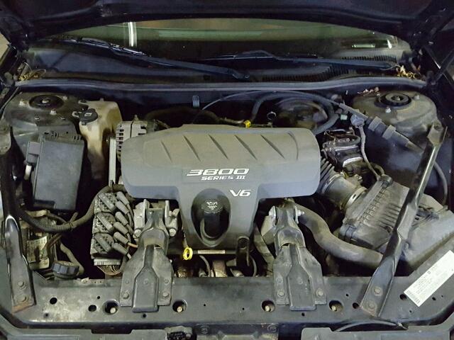 2G2WP522941365647 - 2004 PONTIAC GRAND PRIX BLACK photo 7