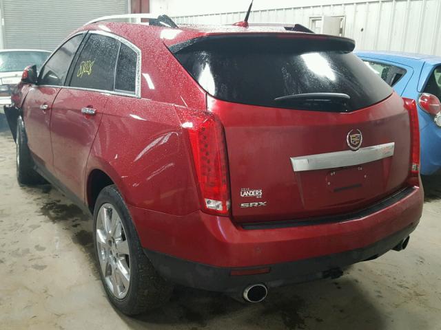 3GYFNBEY6AS630406 - 2010 CADILLAC SRX PERFOR MAROON photo 3