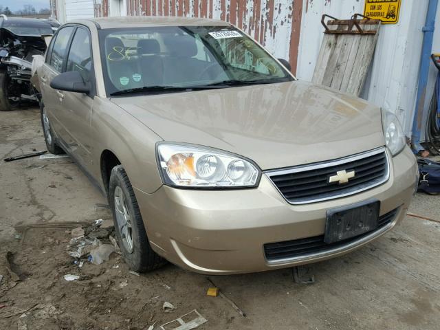 1G1ZS58F97F107104 - 2007 CHEVROLET MALIBU LS ბეჟი ფოტო 1