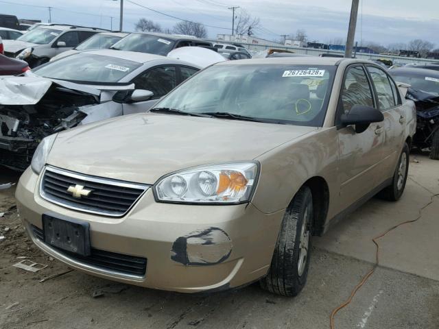 1G1ZS58F97F107104 - 2007 CHEVROLET MALIBU LS ბეჟი ფოტო 2