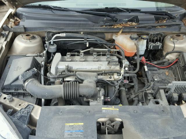 1G1ZS58F97F107104 - 2007 CHEVROLET MALIBU LS ბეჟი ფოტო 7