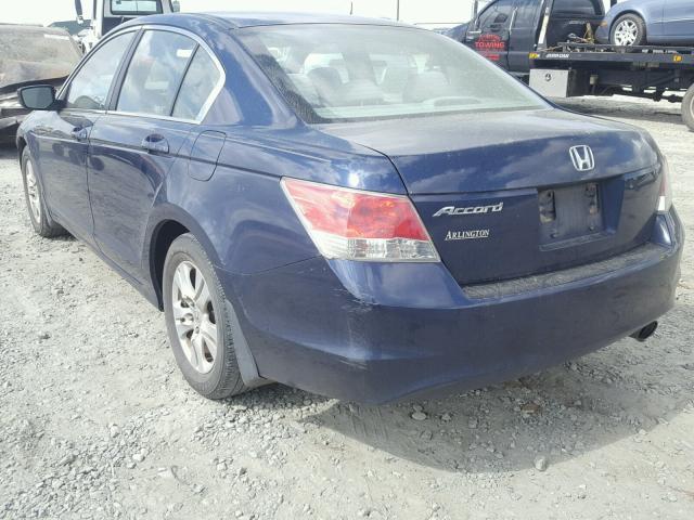 1HGCP2F41AA087936 - 2010 HONDA ACCORD LXP BLUE photo 3