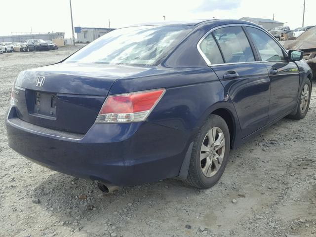 1HGCP2F41AA087936 - 2010 HONDA ACCORD LXP BLUE photo 4