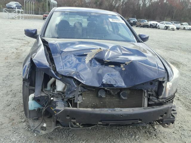 1HGCP2F41AA087936 - 2010 HONDA ACCORD LXP BLUE photo 9