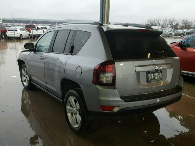 1C4NJCBAXGD568074 - 2016 JEEP COMPASS SP SILVER photo 3