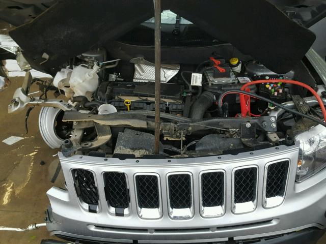 1C4NJCBAXGD568074 - 2016 JEEP COMPASS SP SILVER photo 7