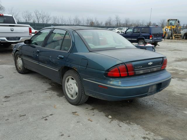 2G1WL52M7V1139366 - 1997 CHEVROLET LUMINA BAS TEAL photo 3