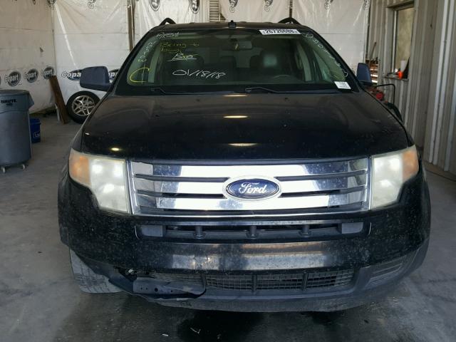 2FMDK36C98BB04863 - 2008 FORD EDGE SE BLACK photo 9