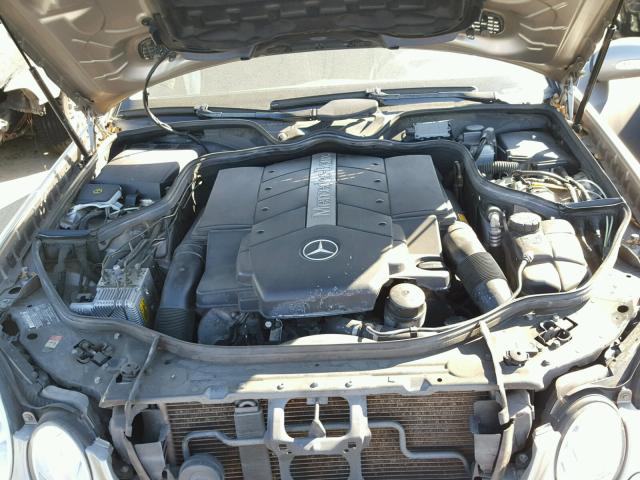 WDBUF70JX3A344787 - 2003 MERCEDES-BENZ E 500 SILVER photo 7