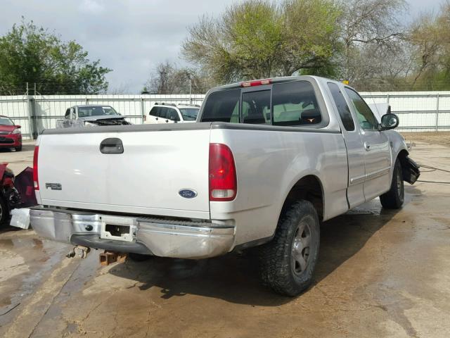 1FTRX17L11NA81720 - 2001 FORD F150 SILVER photo 4